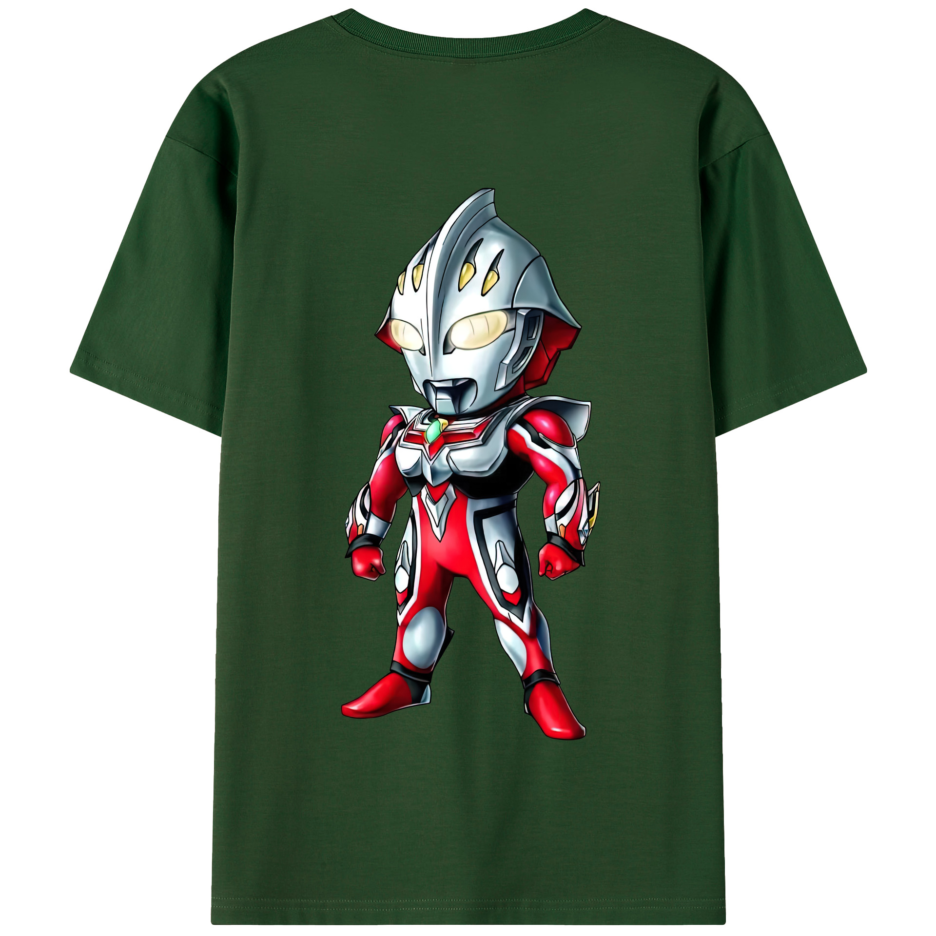 （画像用） ウルトラマン Ultraman 綿100％半袖Tシャツ（背面プリント）